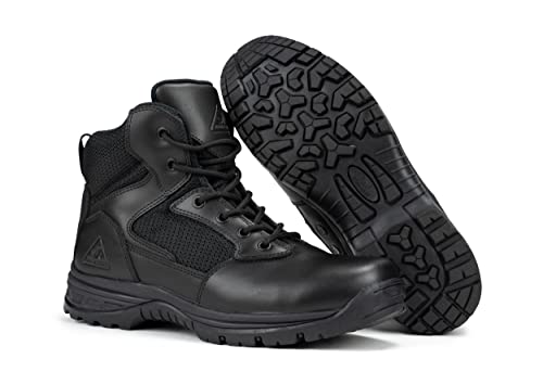 RYNO GEAR 6" Coolmax Tactical Combat Boots (Black, us_footwear_size_system, adult, men, numeric, medium, numeric_9) - Image 5