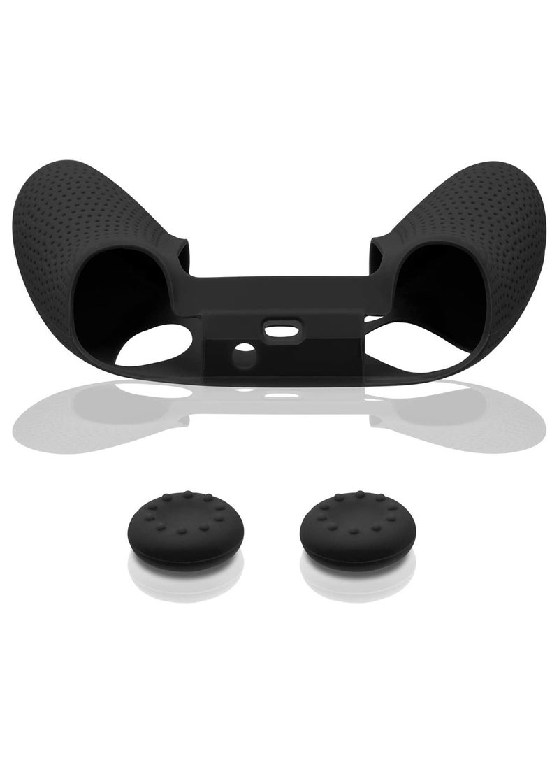 Premium Silicone Protective Case for Xbox Series S/X, Enhanced Grip Controller Shell with Thumb Grips, Perfect Fit for Xbox Series S/X (Black) - Image 2