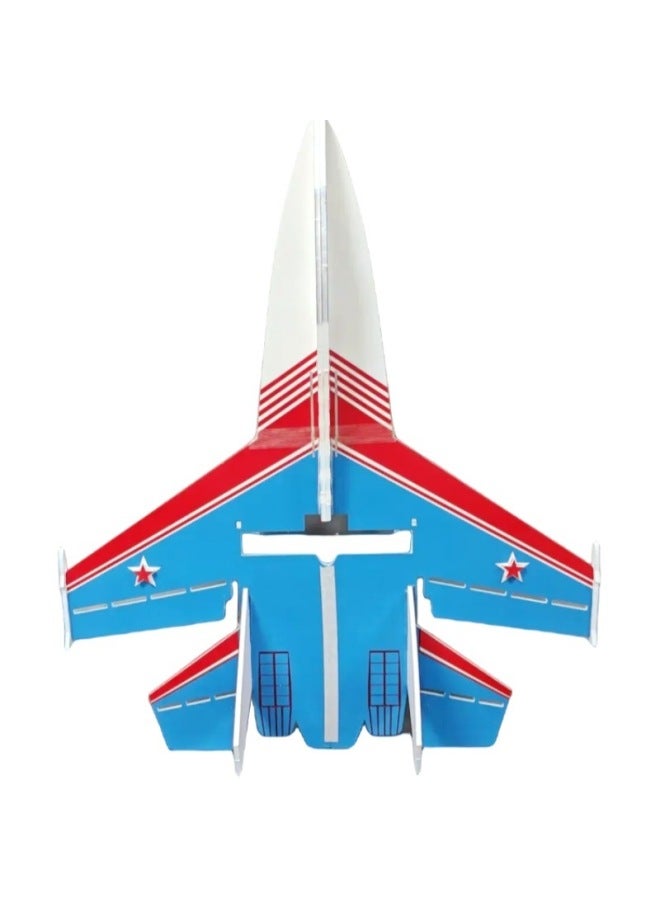 SU27mini Magic Board Model Airplane Remote Control Fixed Wing Su 27 Airplane Airplane Accessories Full Set Of Drop-Resistant Glider-Color:The Entire Rtf Machine Flies In Hand-Specifications:Su27mini Warrior