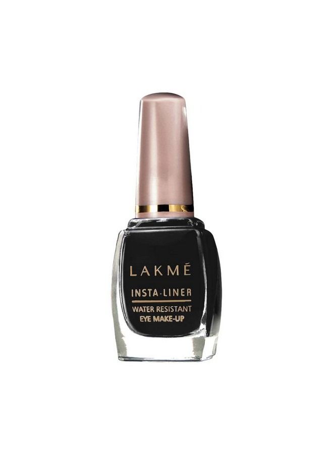 LAKME Insta Eye Liner Black Semi Matte Finish Water Resistant Long Lasting 9 Ml - Image 1