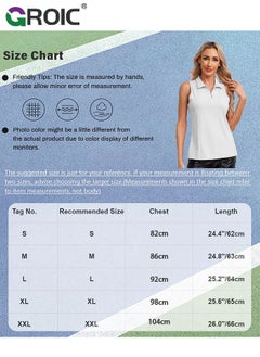 Golf Shirt, Women's Sleeveless Golf Shirt Zip Up Tennis Lightweight Quick Dry Tank Tops Polo Shirts for Women with Collar, Quick Dry Tennis Golf Sleeveless Polo Tops - pzsku/Z2B706E68EBC074932219Z/45/_/1721892857/6e61e9f9-4631-4b8d-8d2a-782ed62f62eb