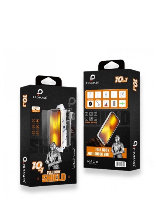 بروماس مجموعة حماية أصلية لجهاز ايفون 15 برو 10 قطع - Image 3