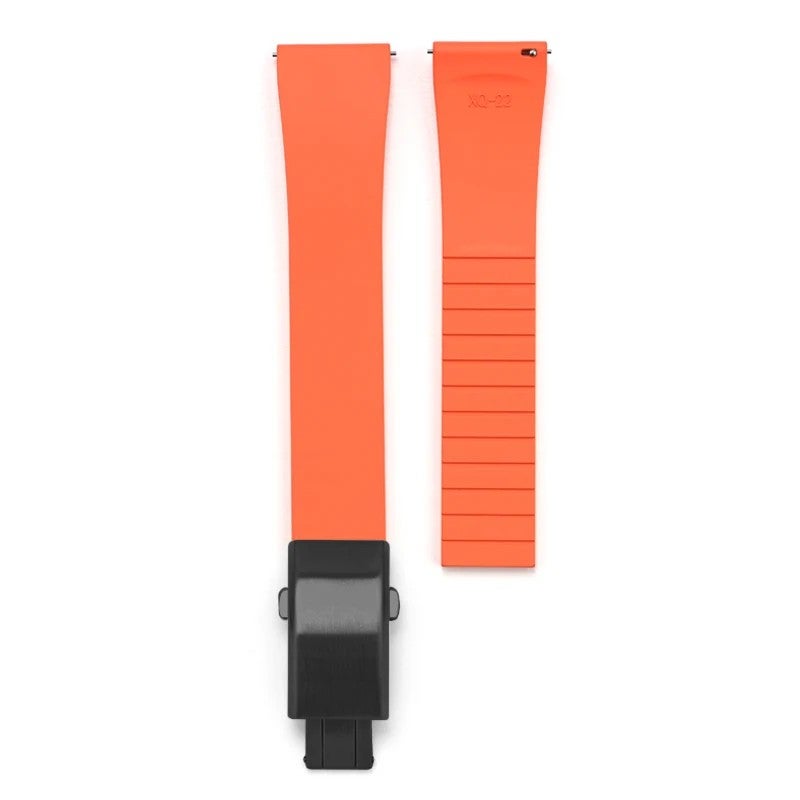 Bluejw Replacement Watch Strap for Cartier – 18mm 19mm 20mm 21mm 22mm FKM Rubber Watch Bands in Multiple Colors - Image 1