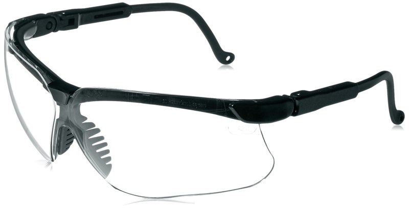 Howard Leight Genesis Sharp-Shooter Shooting Glasses, Black Frame, Clear Lens (R-03570) - Image 1