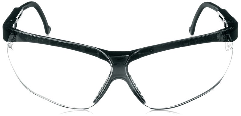 Howard Leight Genesis Sharp-Shooter Shooting Glasses, Black Frame, Clear Lens (R-03570) - Image 2