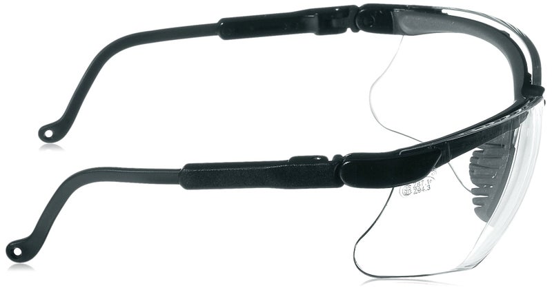 Howard Leight Genesis Sharp-Shooter Shooting Glasses, Black Frame, Clear Lens (R-03570) - Image 3