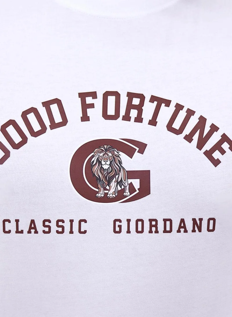 GIORDANO Men's Cotton Jersey Print Tee (AI TEE)