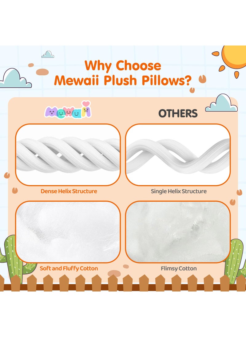 Mewaii Mewaii Cute Highland Cow Plush  Kawaii Plushies Cow Stuffed Animal  Highland Cow Toy Pillow  Soft Squishy Gifts for Girls (16 Inch)  - Image 5