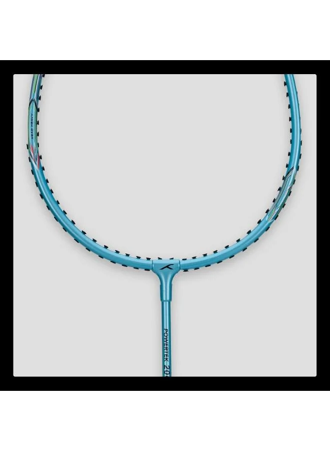 هندرد مضرب تنس الريشة باور تيك  برو جرافيت مشدود مع غطاء رأس