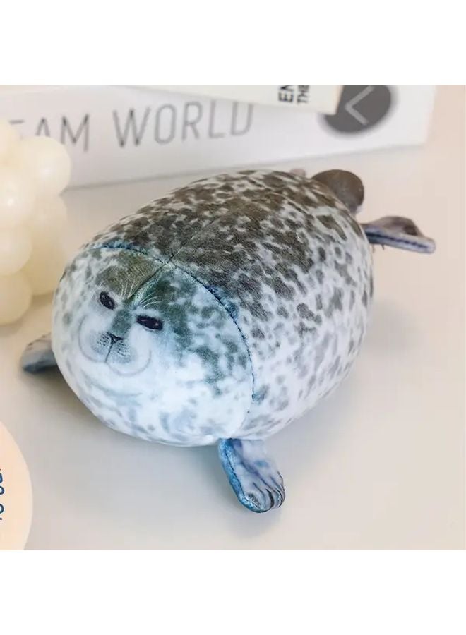 30cm Gray Seal Plush Toy Soft Sea Lion Stuffed Animal Birthday Gift Home Decor - Image 5