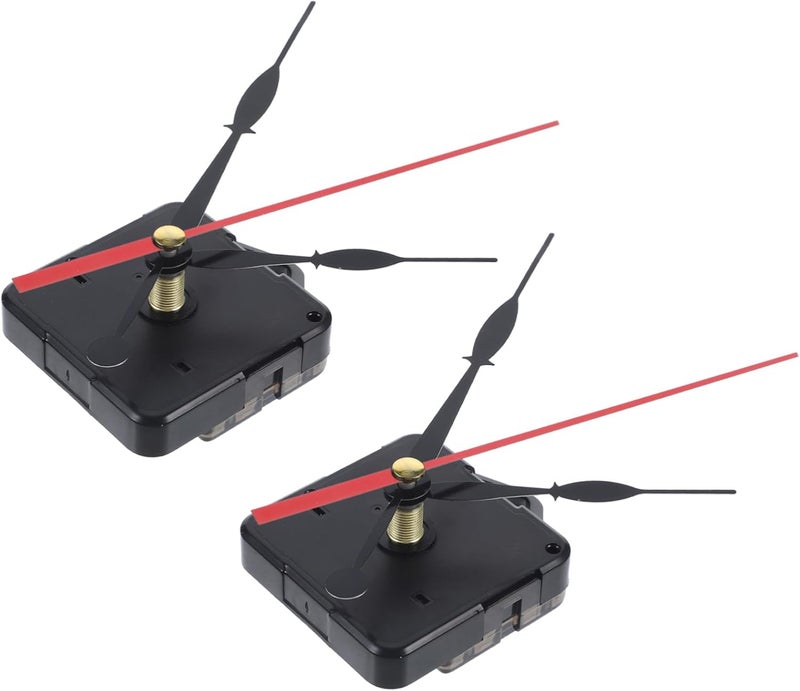 Outanaya 2sets Silent Clock Mechanisms Clock Movement Kits Lightweight Replacement Parts for Use - Image 1