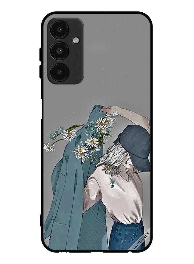 Covernex Protective Case Cover For Samsung Galaxy A14 5G Cap Girl Wearing Coat Art - Image 1