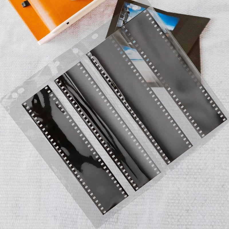 Extra part combo compatible PRETYZOOM 10pcs Waterproof Negative Film Sleeves Binder Pages with 120-hole Punched Protectors for Photo Slide Storage and Archival Document Collection Globally popular elegant design - Image 4