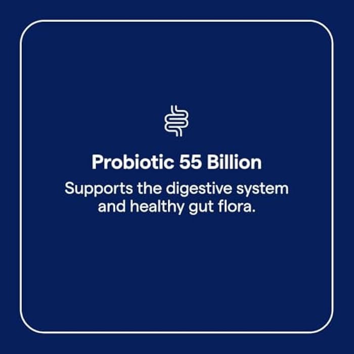 Trace Minerals Probiotic 55 Billion - High-Potency Probiotic for Small & Large Intestine Support - Age-Related Gut Support - Delayed Release Technology - Gluten-Free - 30 Count (30 Servings) - Image 2