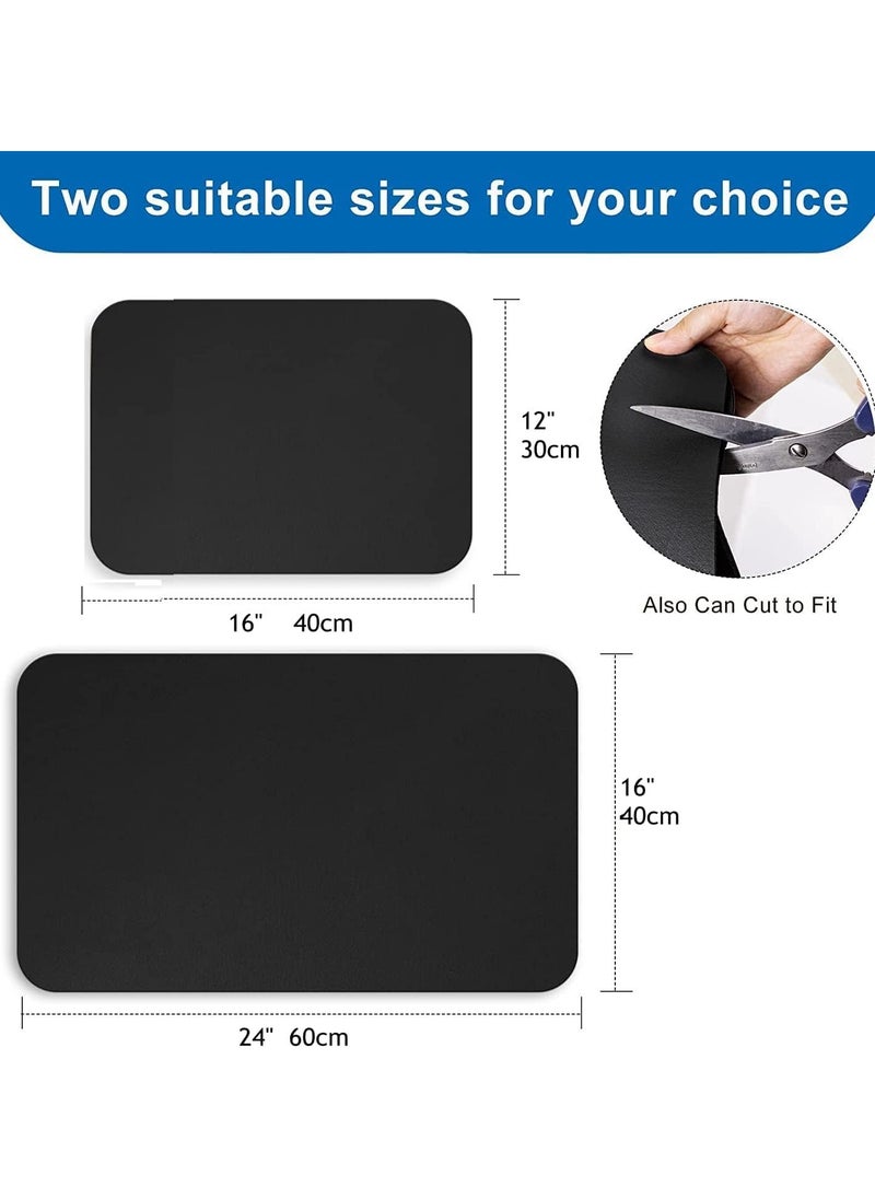 Generic Kitchen Mat, Dish Drying Mat, Anti-Slip Coffee Mat, 60L x 40W, 3.5mm Thickness, High Absorbent Mat for Kitchen Counter, Drying Mat for Dishes  - Image 2