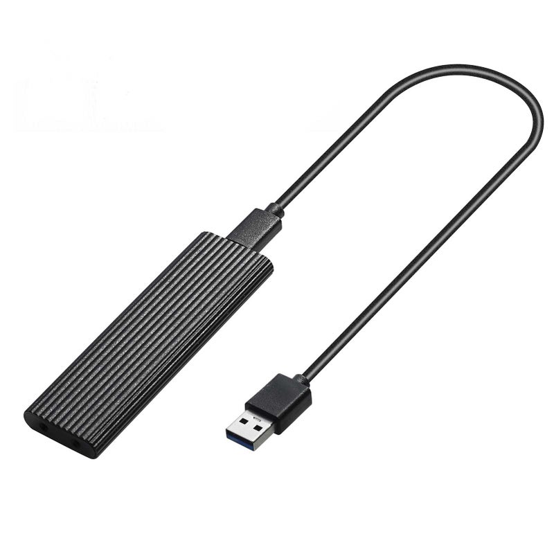 M.2 NGFF SSD 6Gbps to USB 3.1 Type-C Converter Adapter Enclosure Case Solid State Hard Disk Box - Image 1