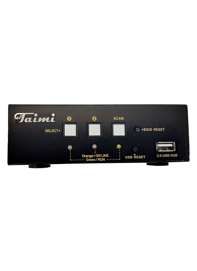 Taimi 2-Port HDMI Switch-Simplifies your Workspace with Dual Device Control  - Image 2