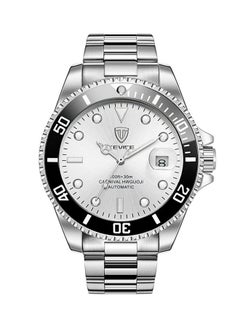 Tevise Men's Luminous Alloy Mechanical Watch ZS531803 - 43 mm - Silver  - Image 1