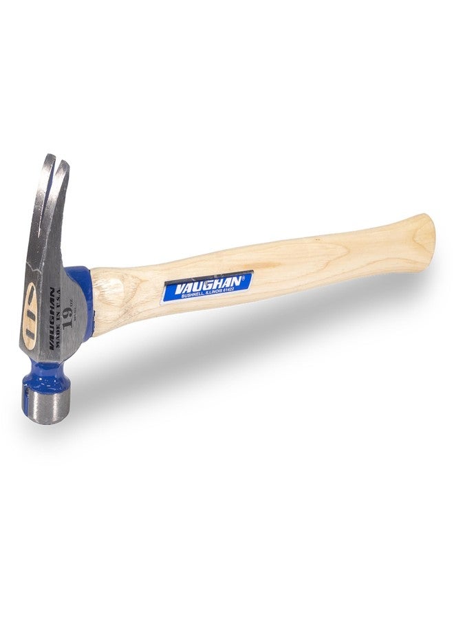 Vaughan & Bushnell CF2L California Framer Hammer with Milled Face, Long Straight Handle, 19-Ounce Head - Image 1
