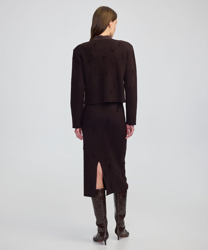 Ipekyol Distressed Knit Jacket - Image 3
