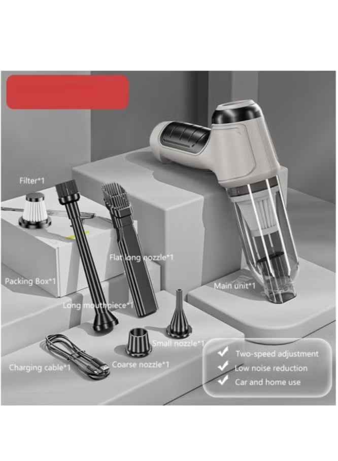 AROAQ Portable Handheld Car Vacuum Cleaner 95000 Pa Powerful Cordless Vacuum Cleaner Cleaning Tools Accessories (With 1 Filter ) - Image 1