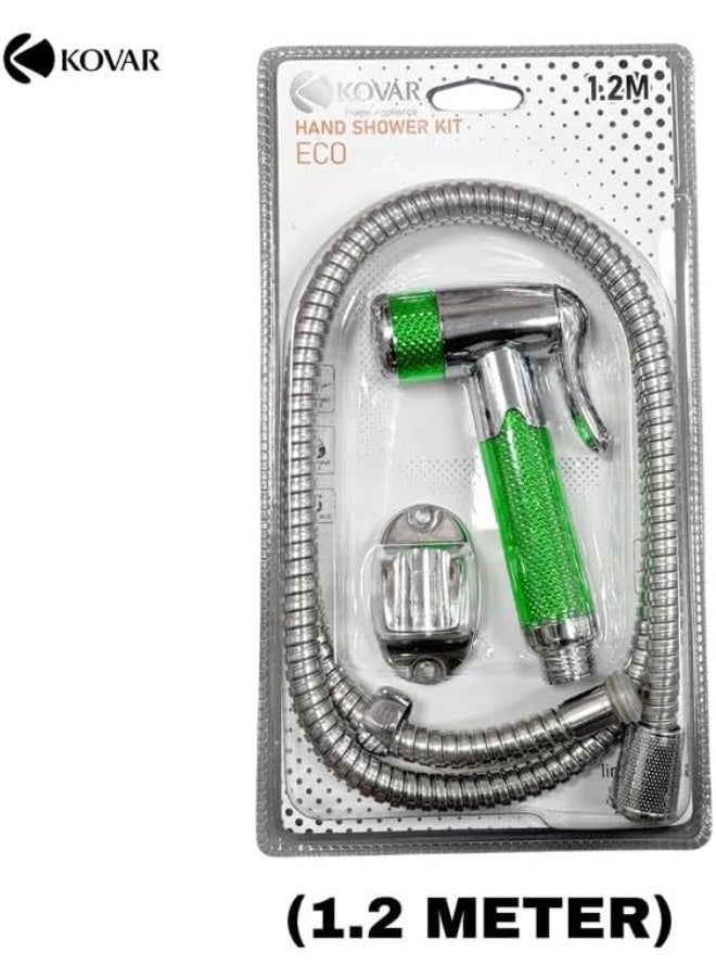 kovar مجموعة رشاش المرحاض المحمول كوفار - شطاف من الفولاذ المقاوم للصدأ الفاخر للتنظيف الذاتي - مجموعة مكونة من 3 قطع لتجربة حمام مريحة وصحية - النمط 5 - Image 3