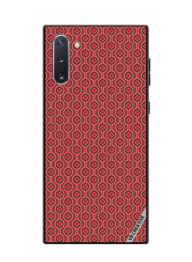VR CREATIVE Protective Case Cover For Samsung Galaxy Note10 5G Pattern Red Design Multicolour - Image 1