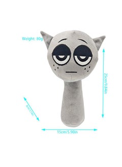 Y&D Sprunki Plush Toys, Sprunky Wenda & Gray Plushies Pillow Stuffed Animal Figure Dolls for Game Fans Gifts for Kids  - Image 5