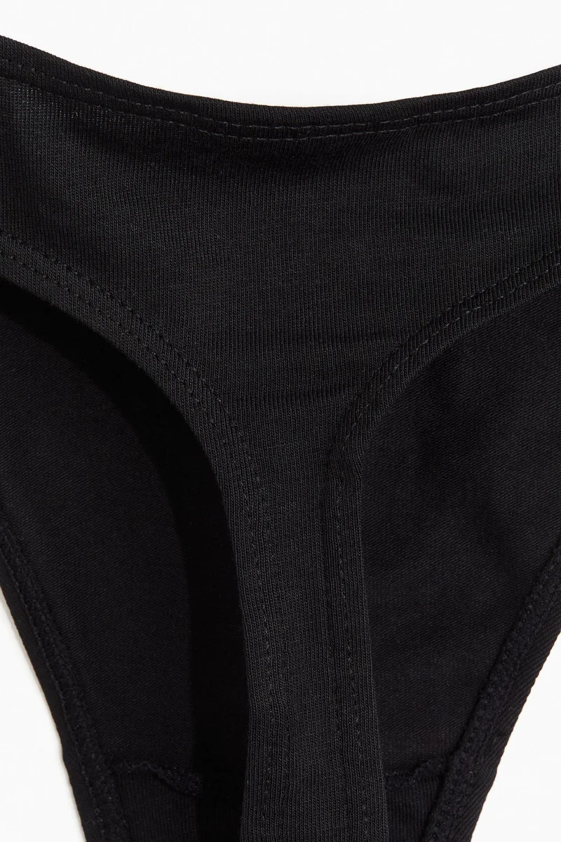 H&M 10-pack cotton thong briefs