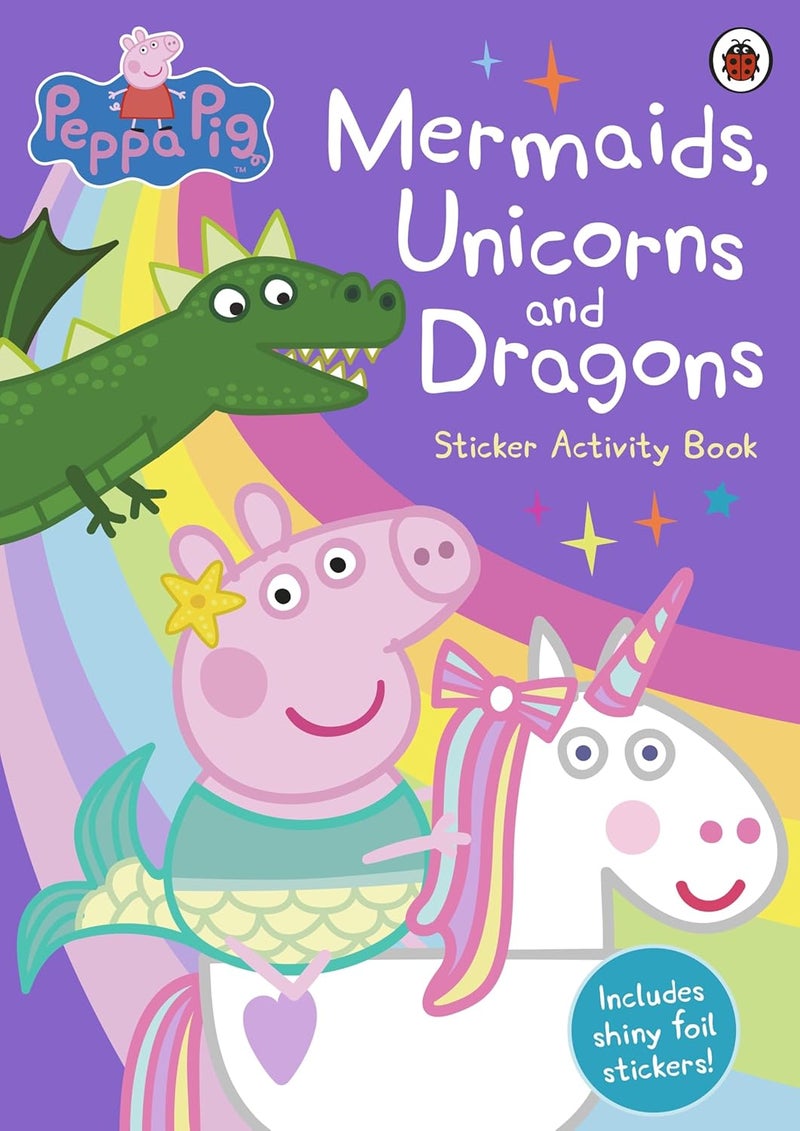 PENGUIN Peppa Pig: Mermaids, Unicorns And Dragons Sticker Activity Book - Image 1