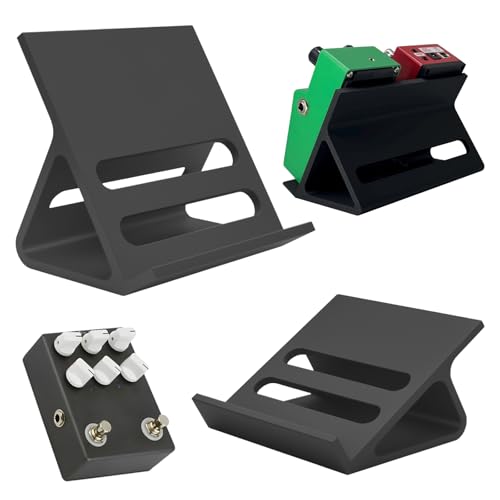Bantlou Extended Mini Guitar Pedal Board | Tilting Desktop Effects Pedal Board with Non-Slip Feet | 30° and 60° Tilt Angle Design | Suitable for Recording Studios, Desktops, and Practice Scenarios - Image 1