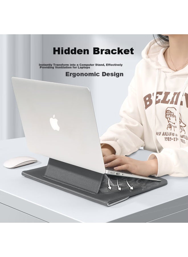 Taikesen Laptop Sleeve Compatible With Apple Macbook 14-inch, Lenovo, Huawei Computers, Protective Case For Men And Women - Image 3