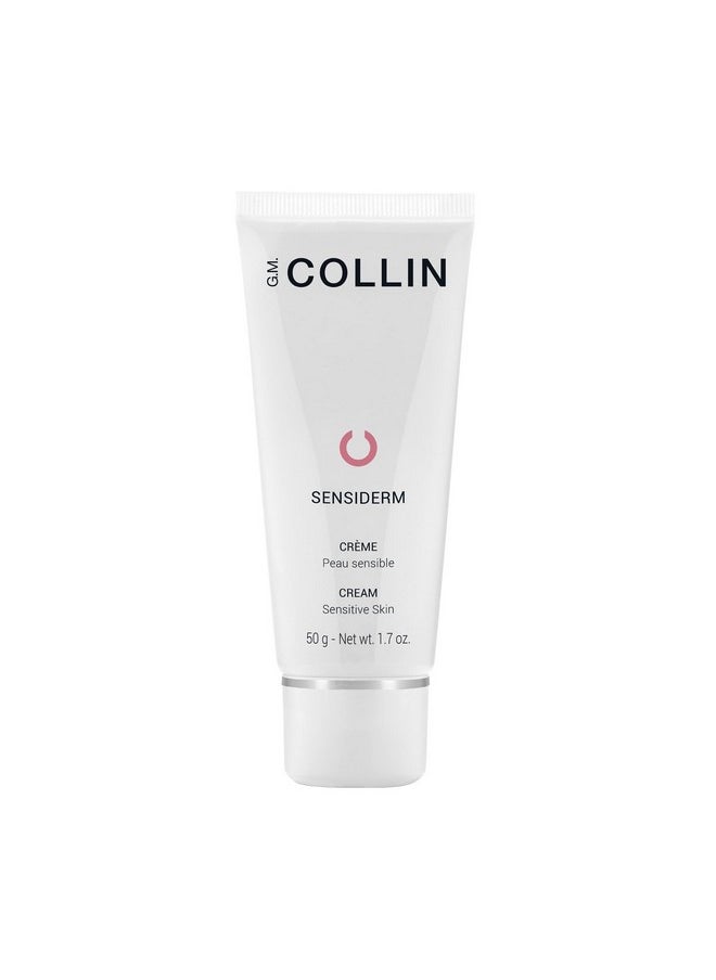 G.M. Collin - Sensiderm Cream Daily Face Moisturizer For Sensitive Skin Hydrating Redness Reducing Lotion For Rosacea - Image 1