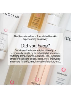 G.M. Collin Sensiderm Cream Daily Face Moisturizer For Sensitive Skin Hydrating Redness Reducing Lotion For Rosacea  - Image 5