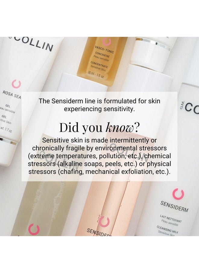 G.M. Collin - Sensiderm Cream Daily Face Moisturizer For Sensitive Skin Hydrating Redness Reducing Lotion For Rosacea - Image 1