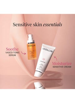 G.M. Collin Sensiderm Cream Daily Face Moisturizer For Sensitive Skin Hydrating Redness Reducing Lotion For Rosacea  - Image 4