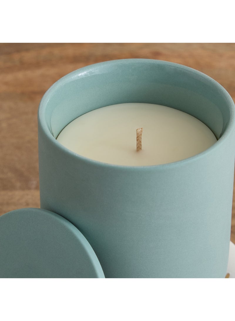 Home Box Roura Sublime Velvet Ceramic Glass Candle 250 g - Image 3