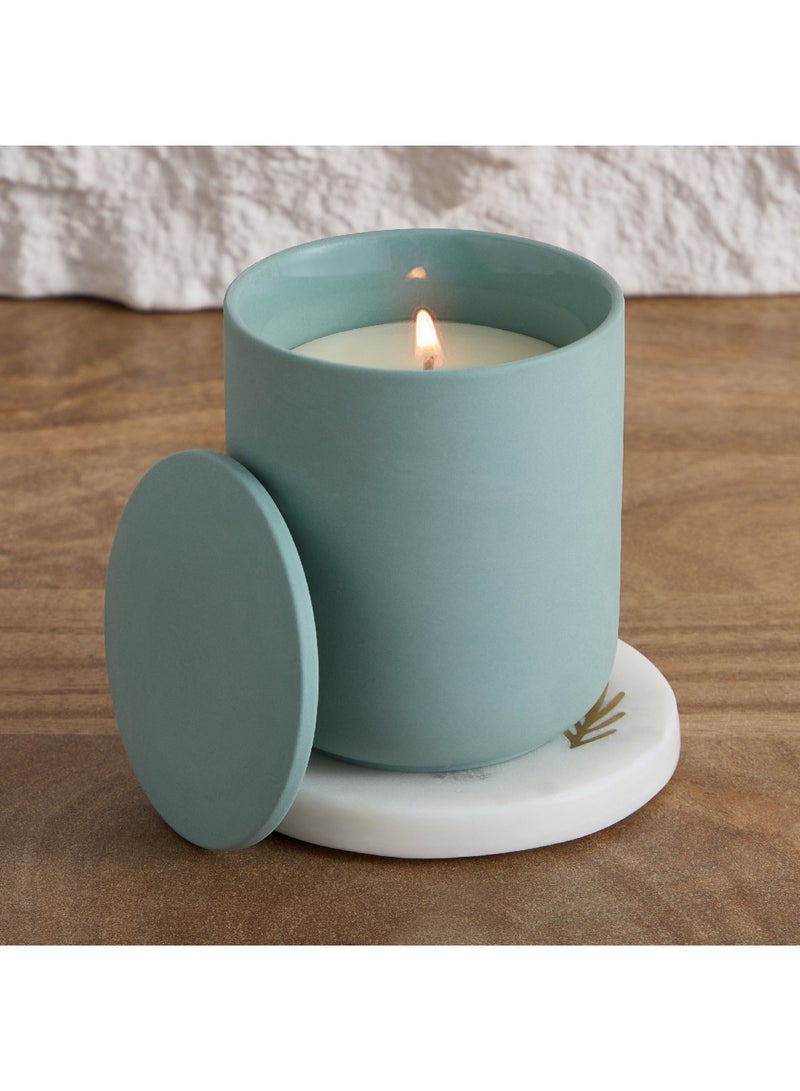 Home Box Roura Sublime Velvet Ceramic Glass Candle 250 g - Image 2