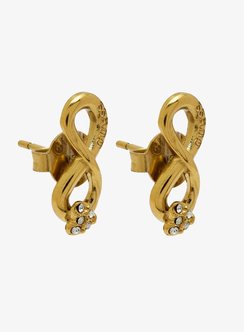 GUESS Infinity Stud Earrings - Image 1