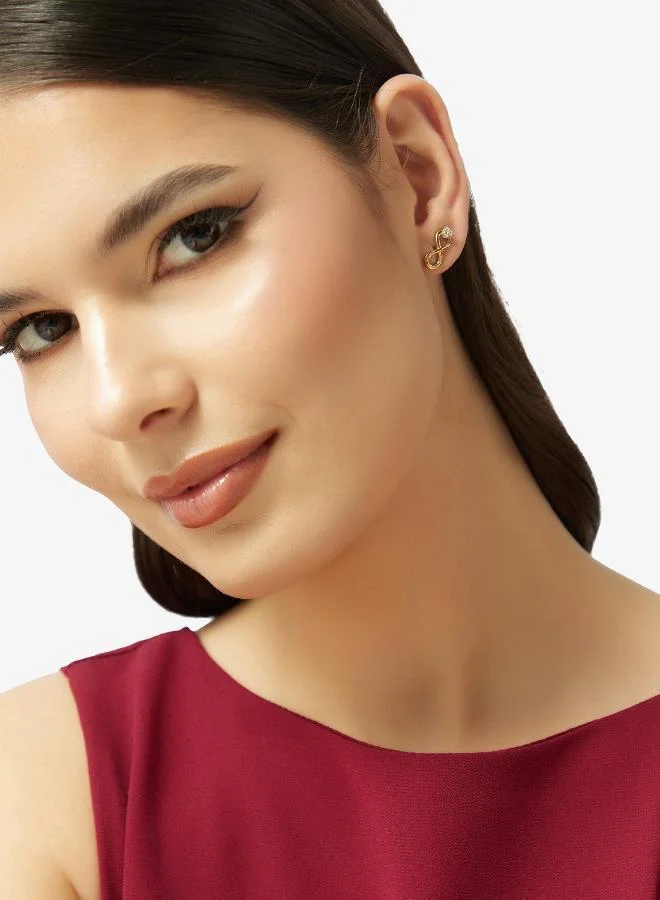 GUESS Infinity Stud Earrings