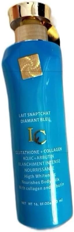 Lait Snapchat Diamond Blue Glutathione Collagen Body Milk Lotion 500ml