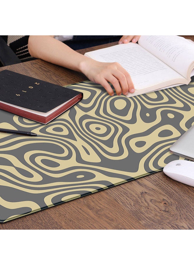 Super-large Mouse Pad Texture Table Pad Computer Game Line Learning E-sports Keyboard Pad Increased Thickening Lock Edge-Color:300*800*3mm Overlock-Pattern:Lzslt016