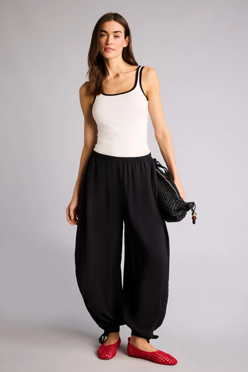 DeFacto Balloon Fit Regular Hem modal Trousers