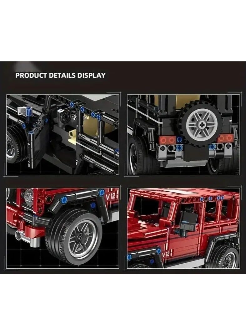 Mercedes 541PCS 2.4G RC Remote Control Building Block Model Car Sets for Kids Adults - Image 4