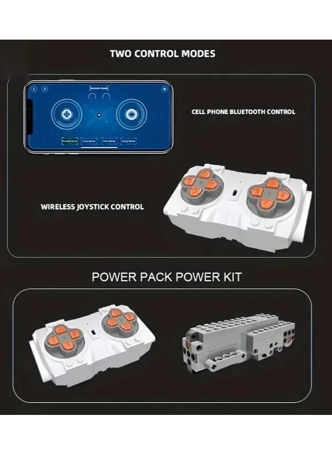 Mercedes 541PCS 2.4G RC Remote Control Building Block Model Car Sets for Kids Adults - Image 5