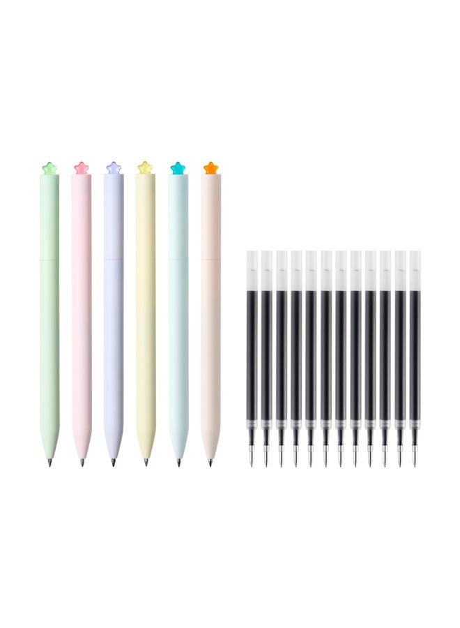 Kaco FIRST Gel Ink Pen 6PCS - Image 1