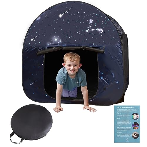 ODOXIA Sensory Tent  Calm Corner for Children to Play and Relax  Sensory Corner  Helps with Autism SPD Anxiety  Improve Focus  Black Out Sensory Tents for Autistic Children  Big - Image 1