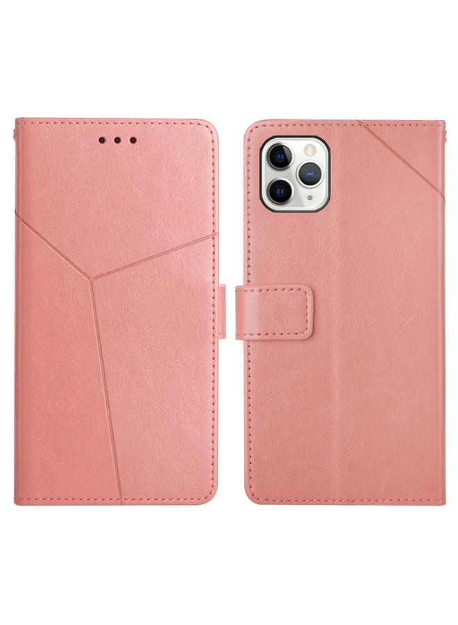 Zaboon Case For iPhone 12 / 12 Pro Y Stitching Horizontal Flip Leather Phone Case with Holder & Card Slots & Wallet & Photo Frame - Image 1