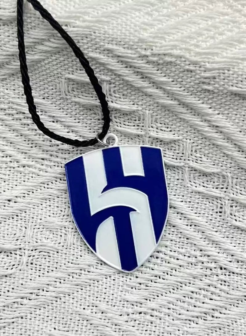 Al Hilal logo Hanging Pendant Mini Metal Decorative,Car Mirror.