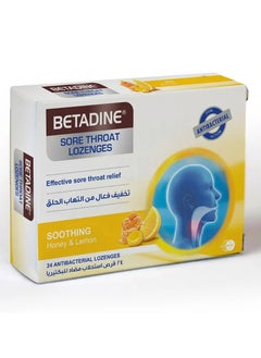 BETADINE Betadine Sore Throat Lozenges Honey&Lemon 24'S 